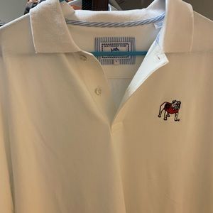 Mens large southern tide UGA shirt. NWOT